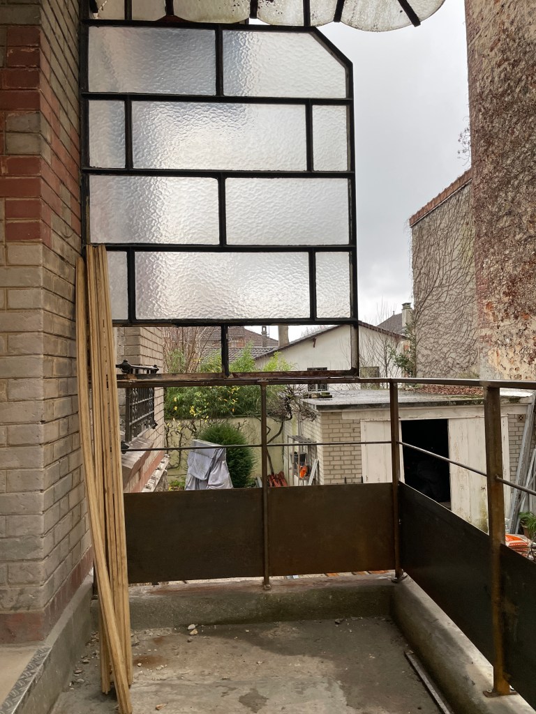 Rénovation du garde corps d'accès à la maison - Chaville