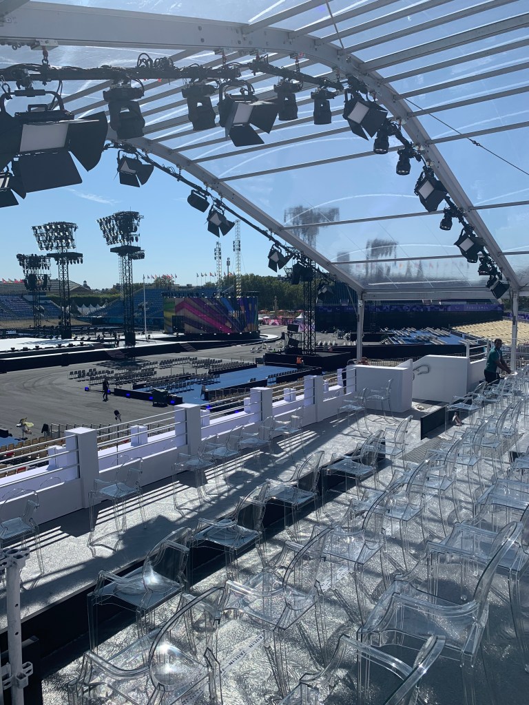 Tribunes présidentielles des Jeux olympiques de Paris 2024